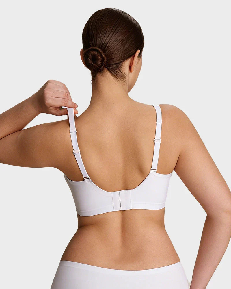 Sutiã Push-Up Decote V - Vermelho Detalhe