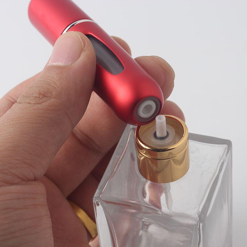 Frasco de Perfume Recarregável Spray Portátil 5 ML