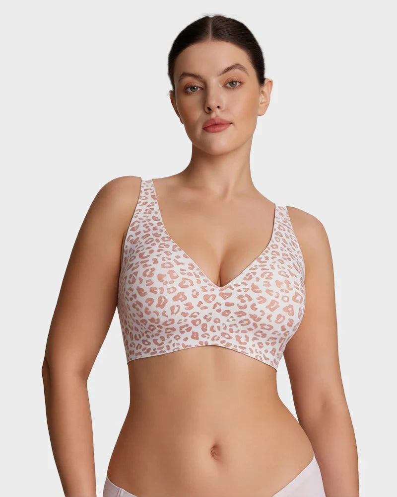 Sutiã Push-Up Decote V - Branco