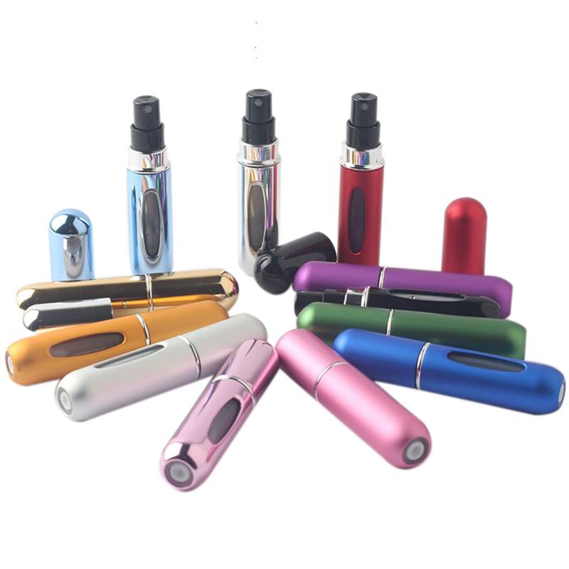 Frasco de Perfume Recarregável Spray Portátil 5 ML